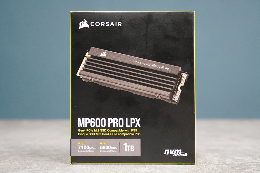 CORSAIR – MP600 PRO LPX SSD 開箱/ PS5 用戶容量擴充「最速」新選擇